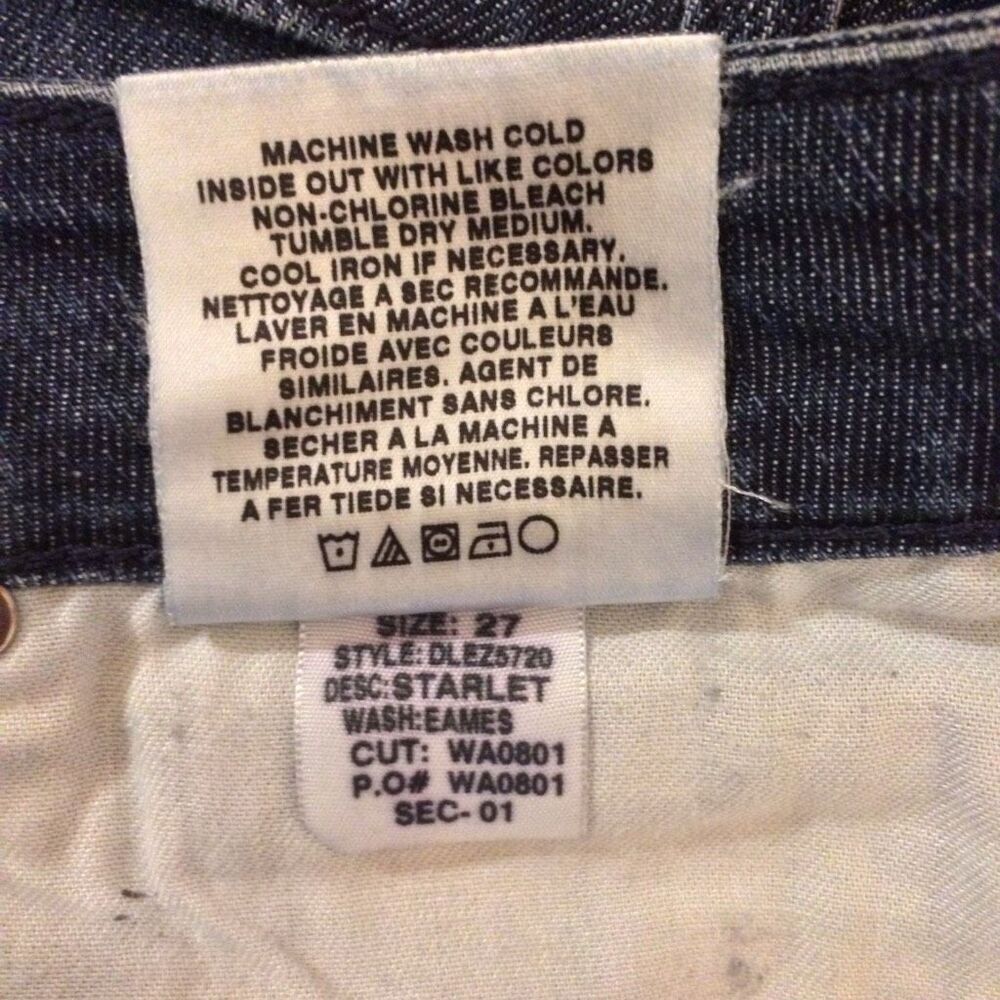 Joe’s starlet dark wash jeans 27 - Picture 8 of 10